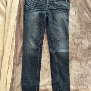 American Eagle Outfitters Dark Blue Skinny Jeans